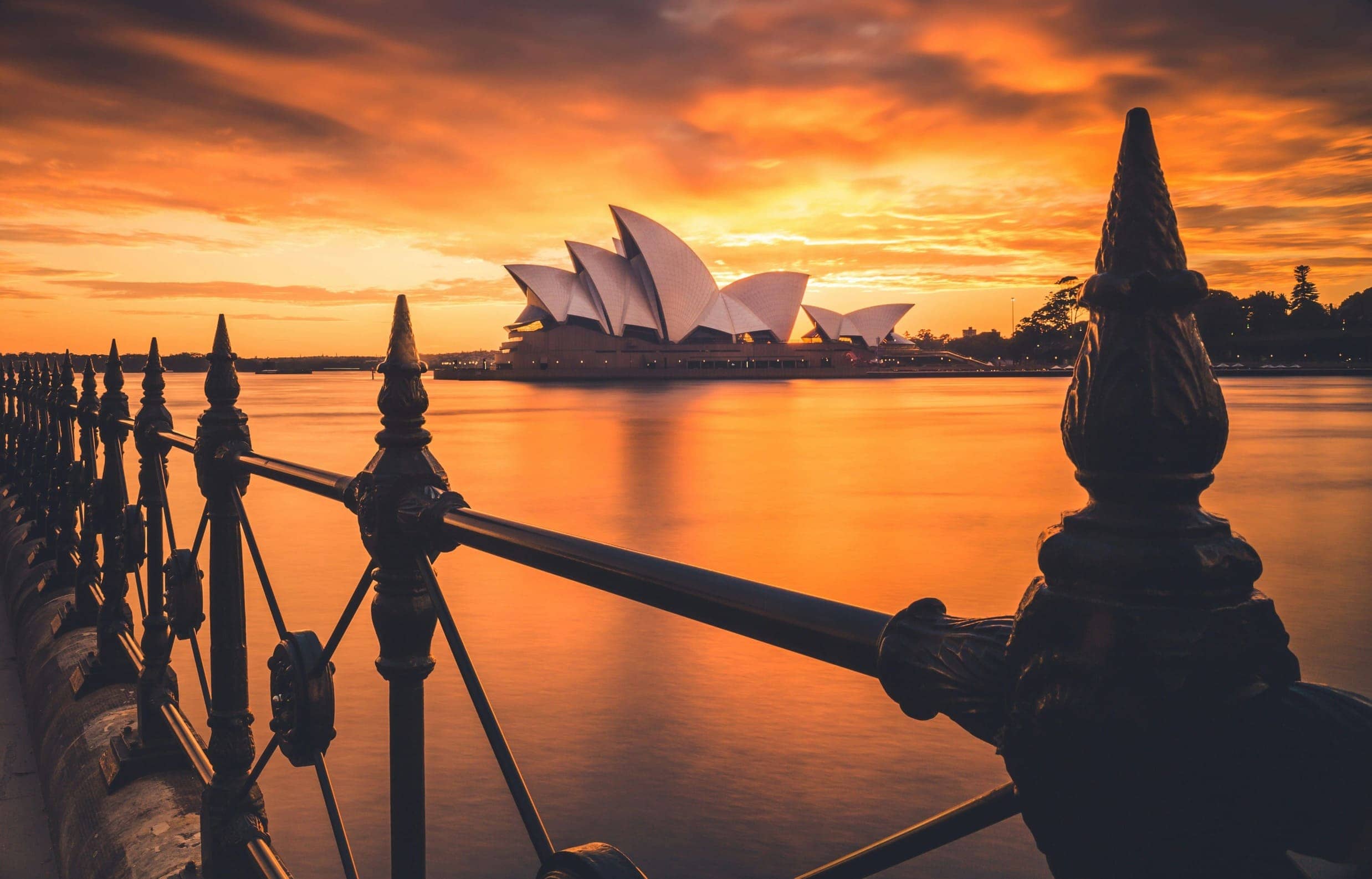 Cinematic view of Australia