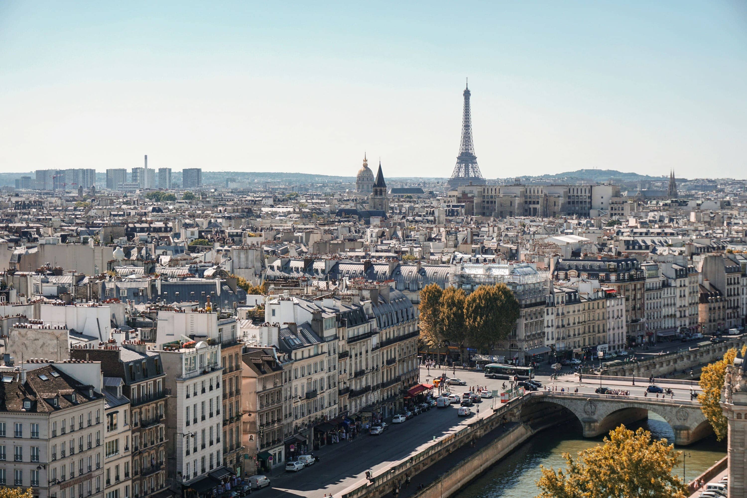 Cinematic view of France